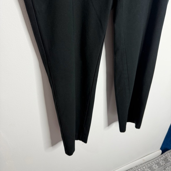 J. Jill Black Pintucked Ponte Slim-Leg Pants Pull On Stretch Large‎ Casual - Picture 8 of 10